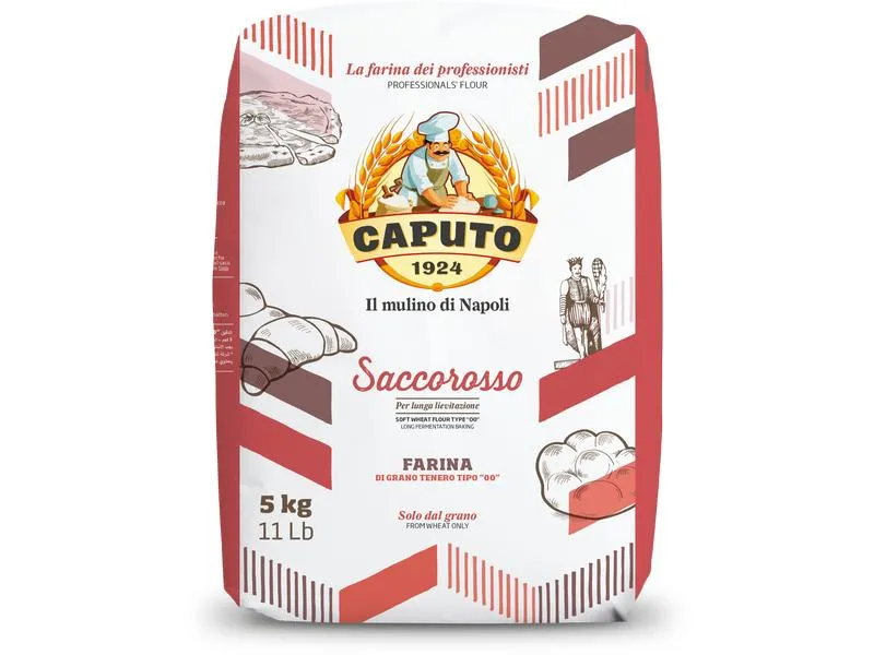 Caputo Pizzamehl Saccorosso «Tipo 00» 5 kg Caputo Pizzamehl Saccorosso «Tipo 00» 5 kg