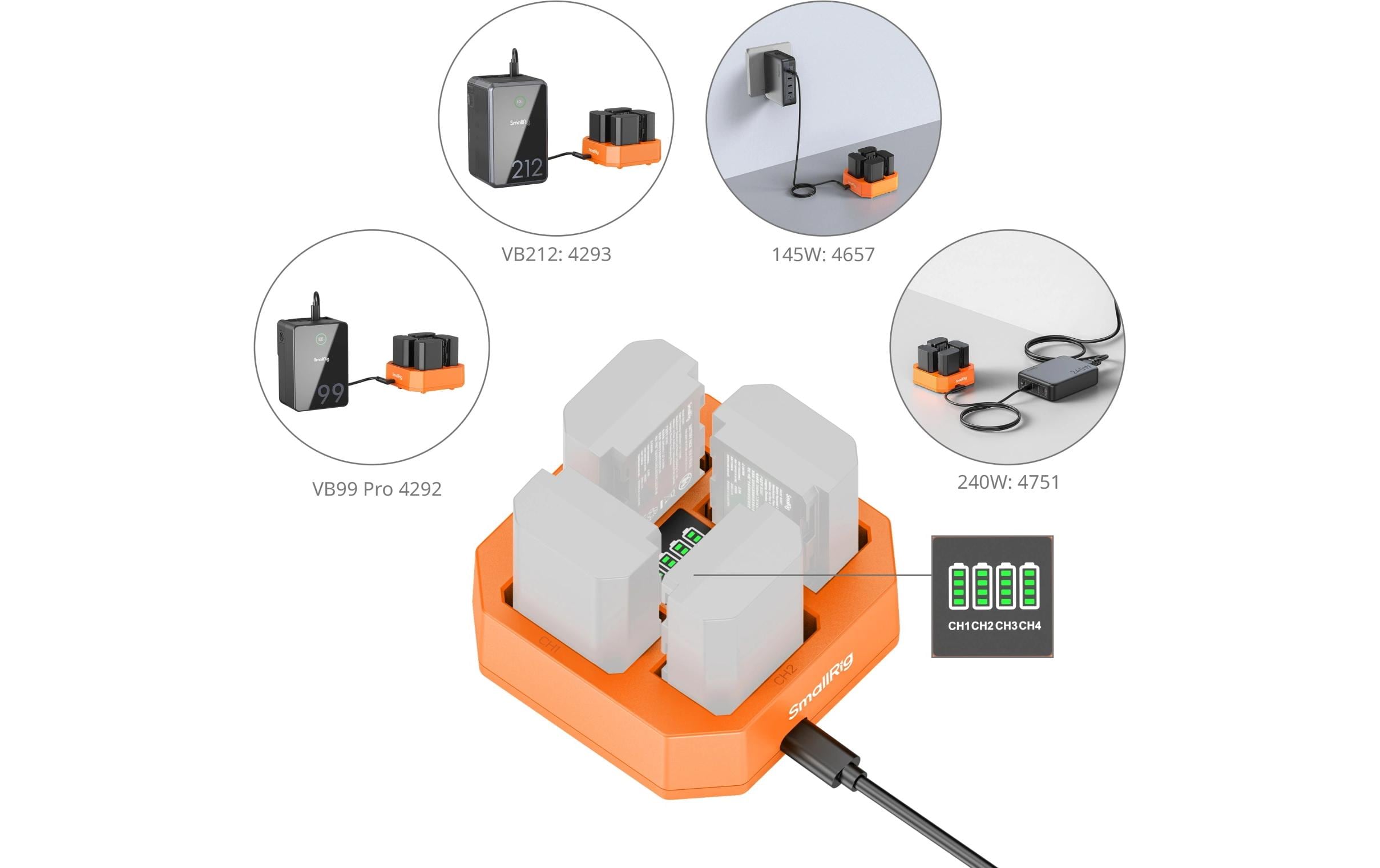 Smallrig Ladegerät NP-FZ100 Battery Charger