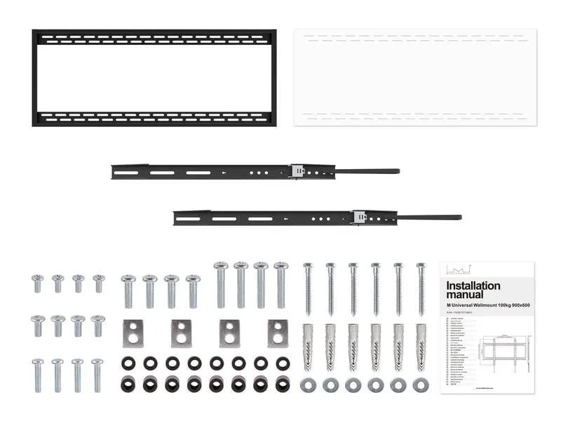 Multibrackets Wandhalterung Universal Wallmount HD 100 kg 900 x 600