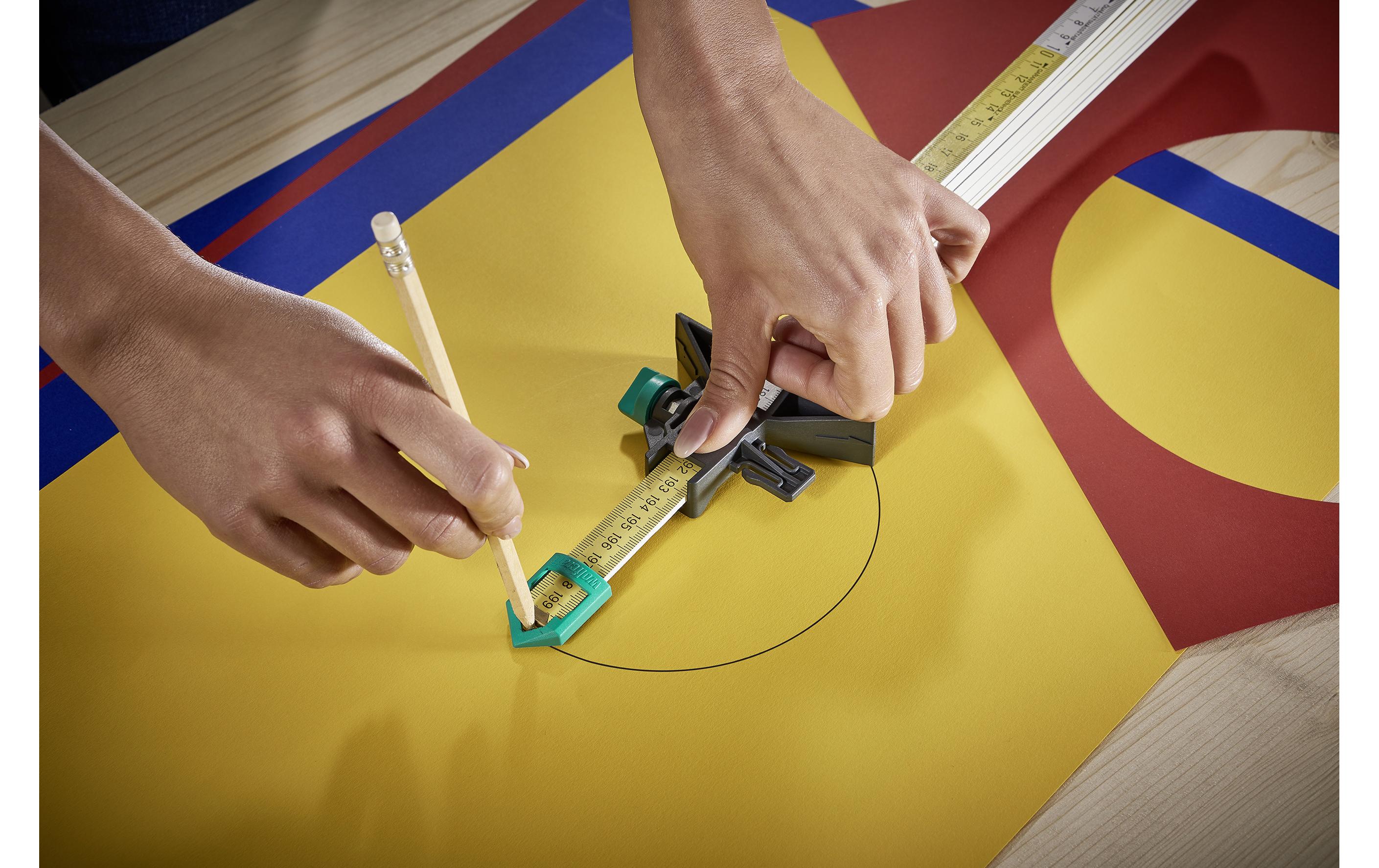 Wolfcraft Streichmass für Doppelmeter