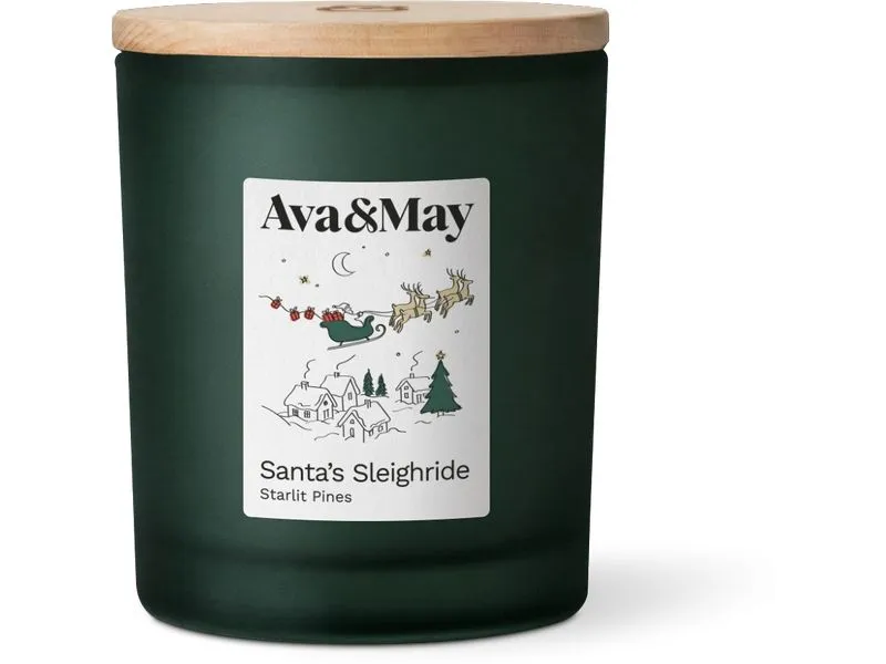 AVA & MAY Duftkerze Santa's Sleighride 220 g
