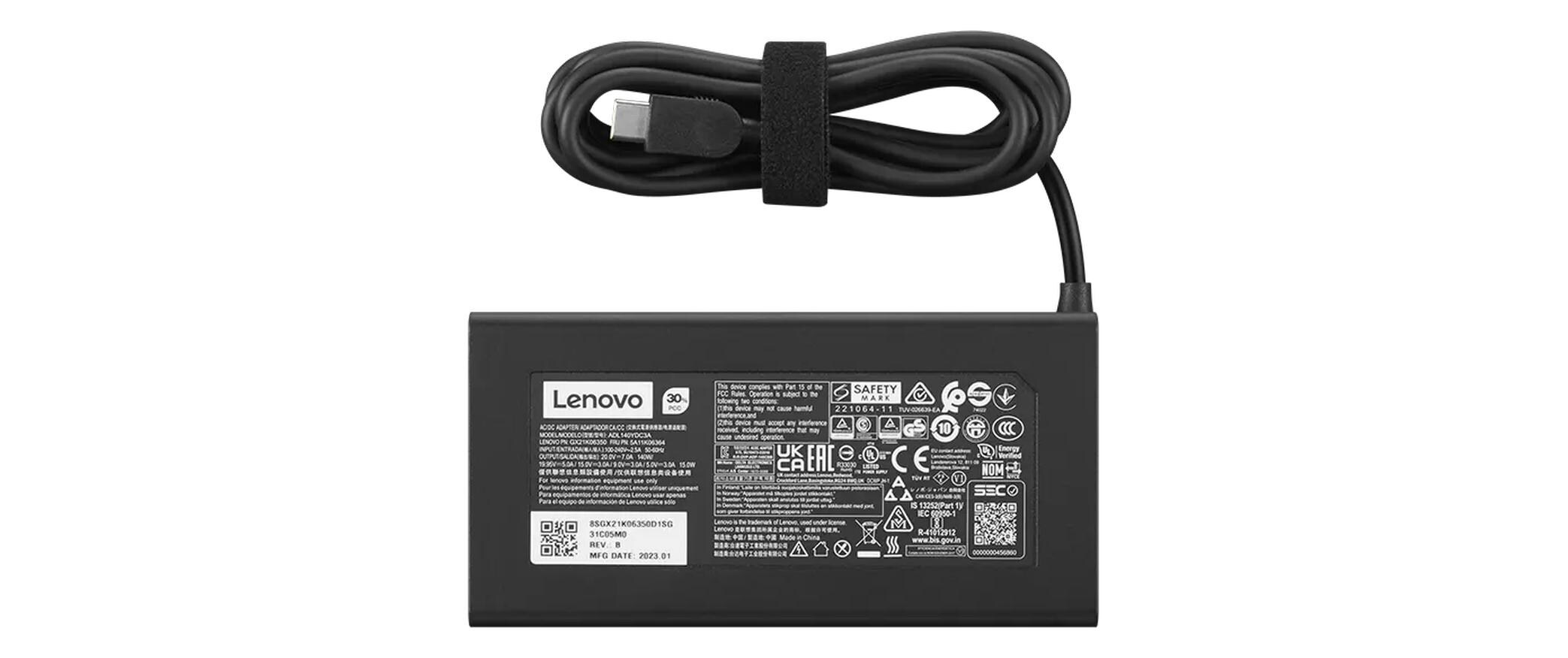 Lenovo Netzteil Legion Slim 140 W USB-C Lenovo Netzteil Legion Slim 140 W USB-C