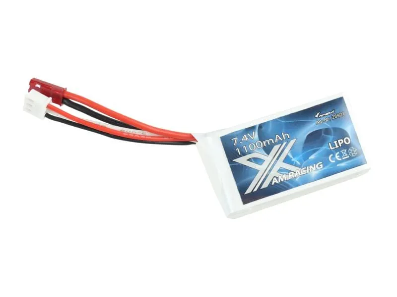 Amewi RC-Akku LiPo 1100 mAh 7.4 V 30C Amewi RC-Akku LiPo 1100 mAh 7.4 V 30C