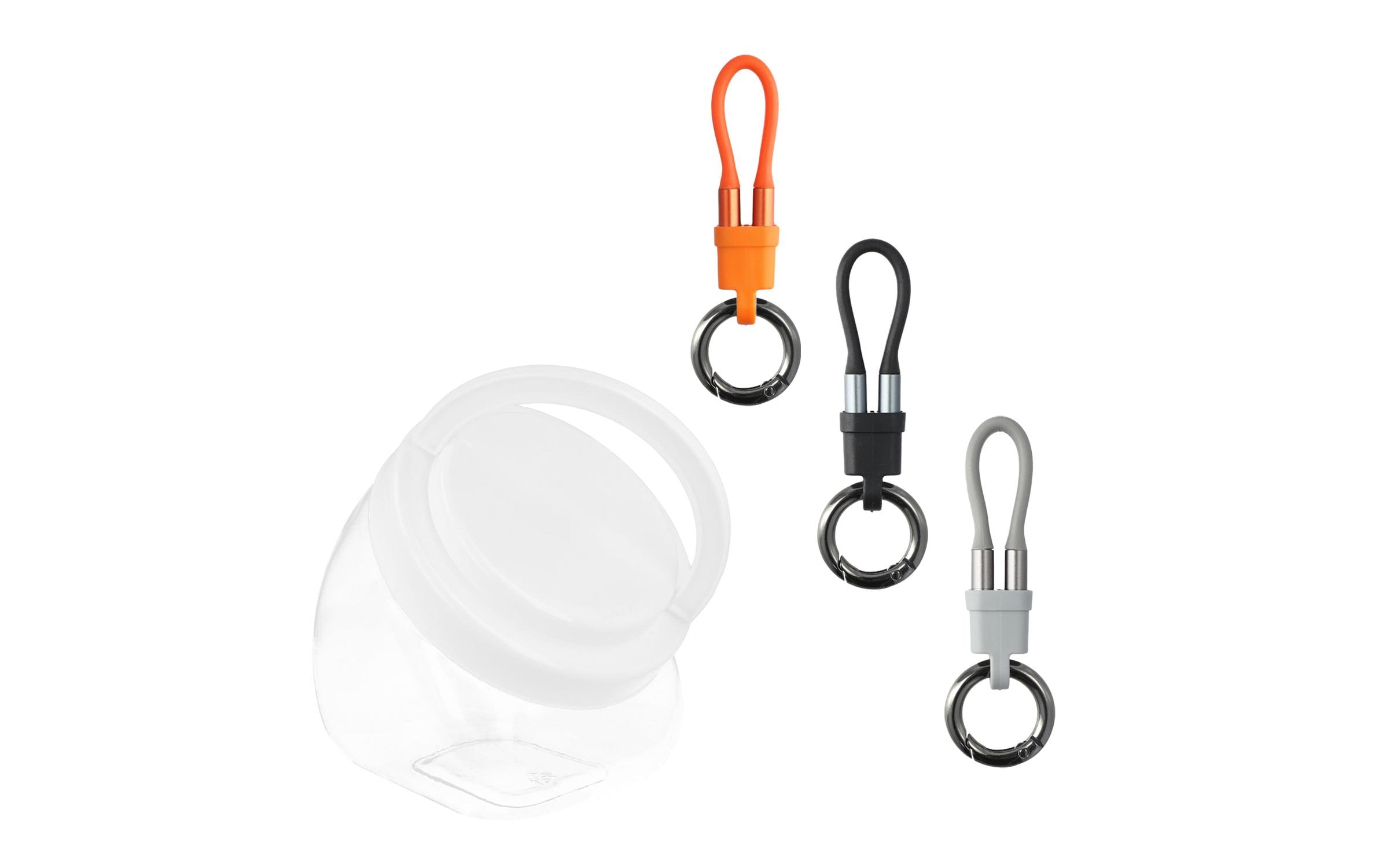 4smarts USB-C Keyring Kabelset USB-C - USB-C 0.115 m 4smarts USB-C Keyring Kabelset USB-C - USB-C 0.115 m