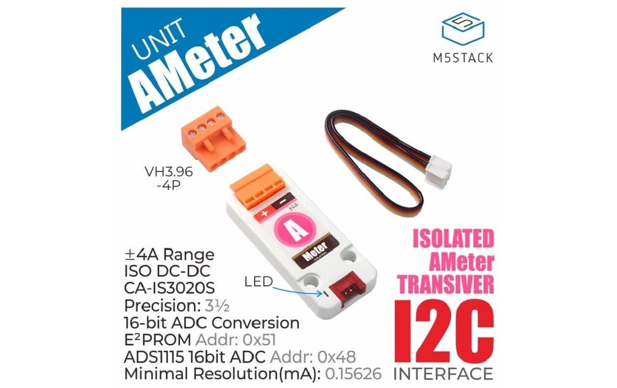 M5Stack Amperemeter ADS1115