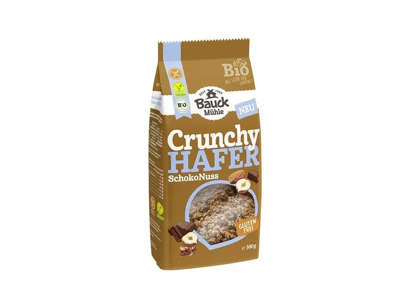 Bauck Mühle Müesli Crunchy Hafer Schoko&Nuss, 300 g Bauck Mühle Müesli Crunchy Hafer Schoko&Nuss, 300 g