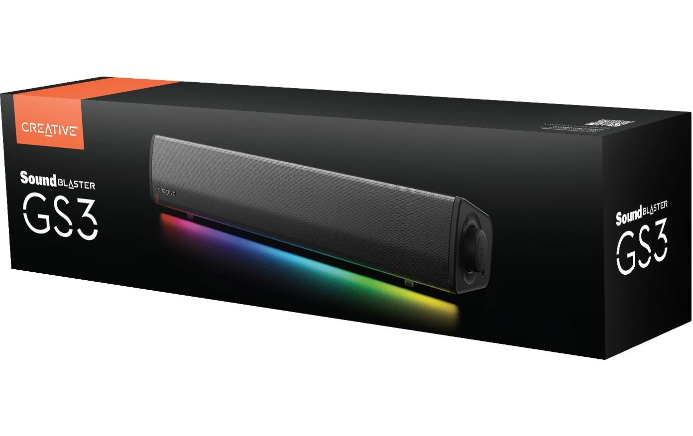 CREATIVE Soundleiste Sound Blaster GS3 schwarz