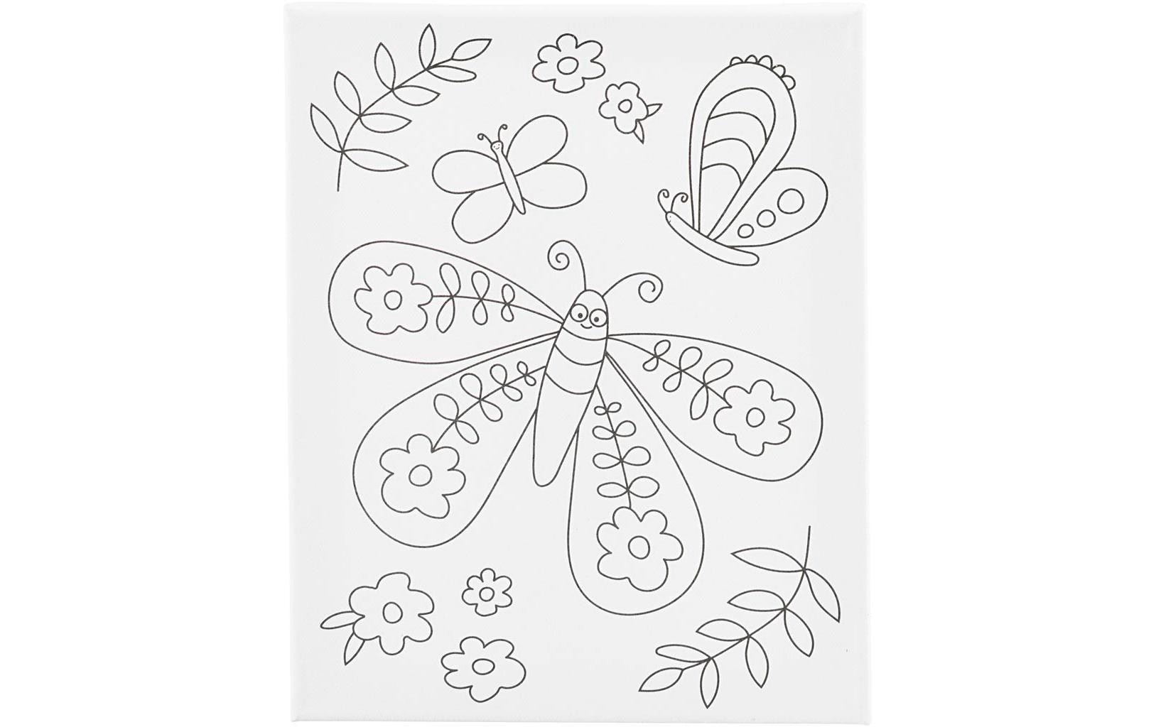 Creativ Company Keilrahmen Schmetterling 24 x 30 cm Creativ Company Keilrahmen Schmetterling 24 x 30 cm