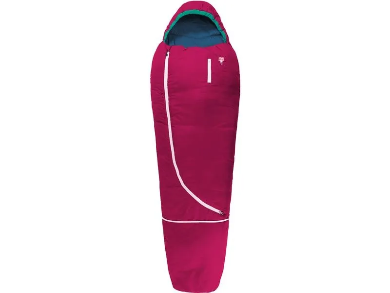 Grüezi Bag Schlafsack Wolle World Traveller 100-170 cm, Himbeerrot Grüezi Bag Schlafsack Wolle World Traveller 100-170 cm, Himbeerrot