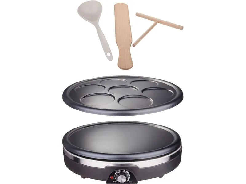 OHMEX Crêpe Maker OHM-CRP-3805 1350 W, Schwarz