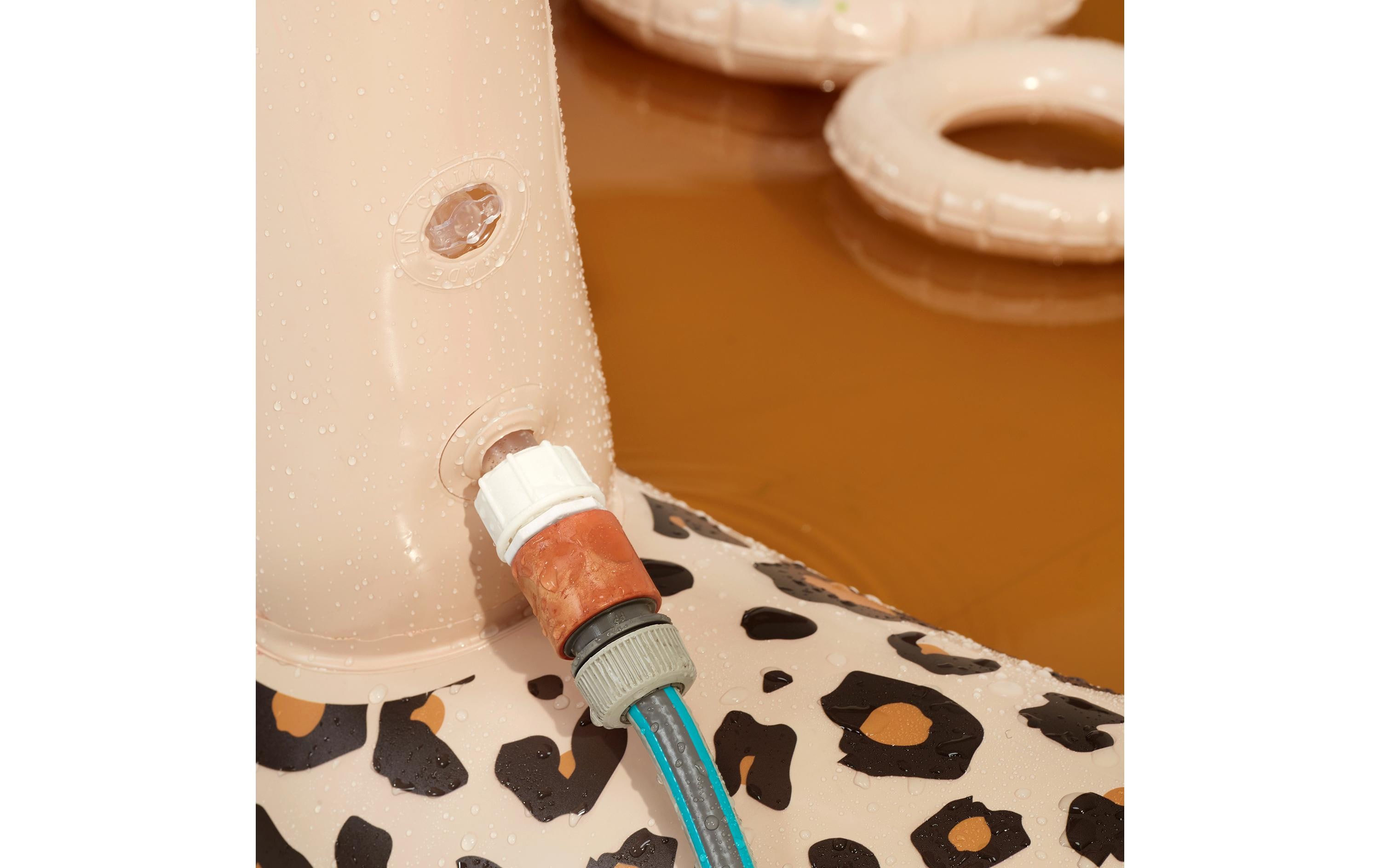 Swim Essentials Planschbecken Beige Leopard Ø 210 cm