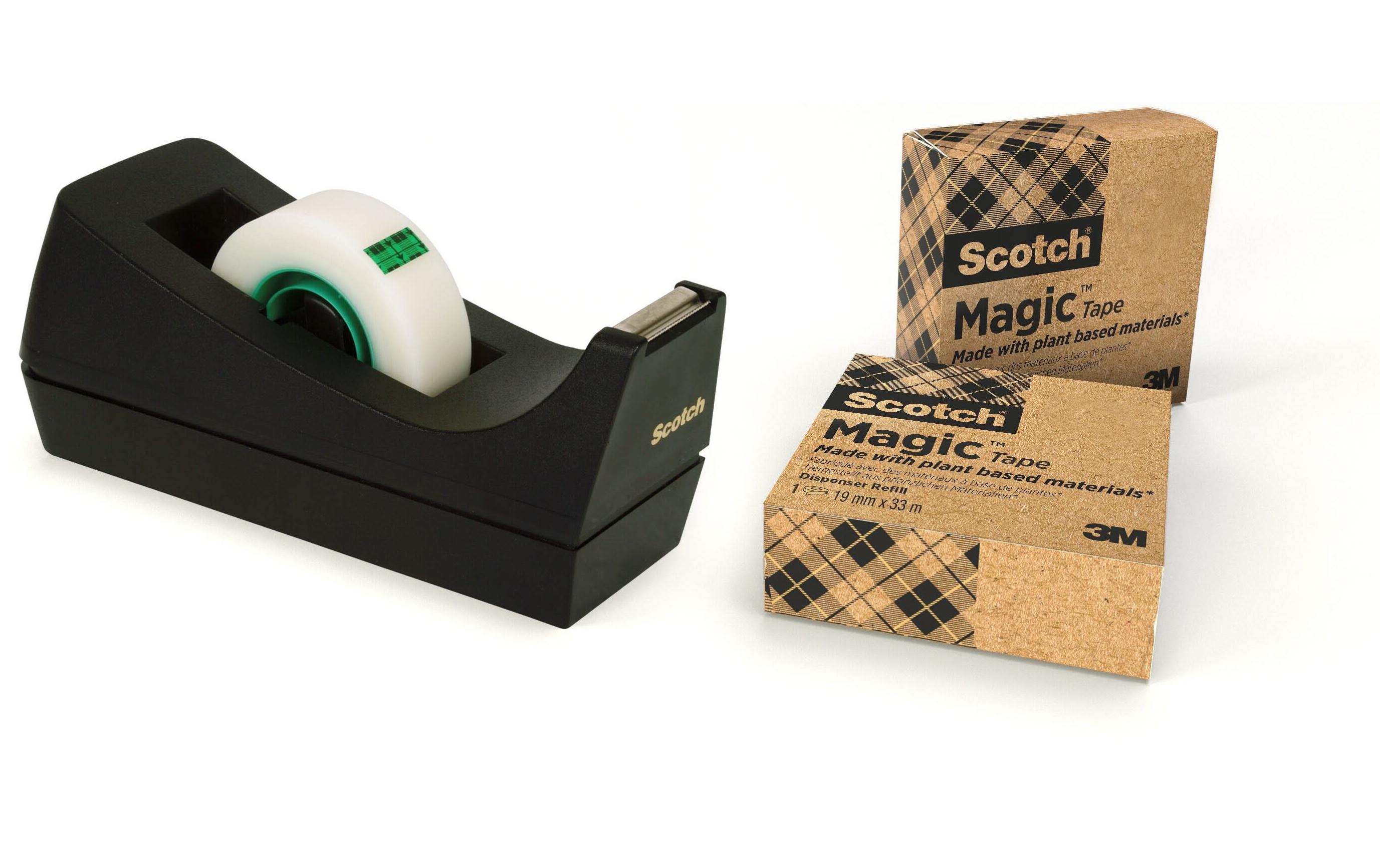 Scotch Tischabroller Magic 19 mm x 33 m, Schwarz Scotch Tischabroller Magic 19 mm x 33 m, Schwarz