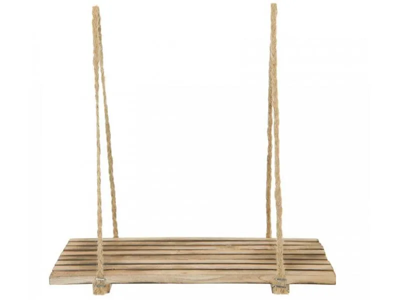 Dekomat AG Regal aus Holz 29 x 15.5 cm, Nature Dekomat AG Regal aus Holz 29 x 15.5 cm, Nature