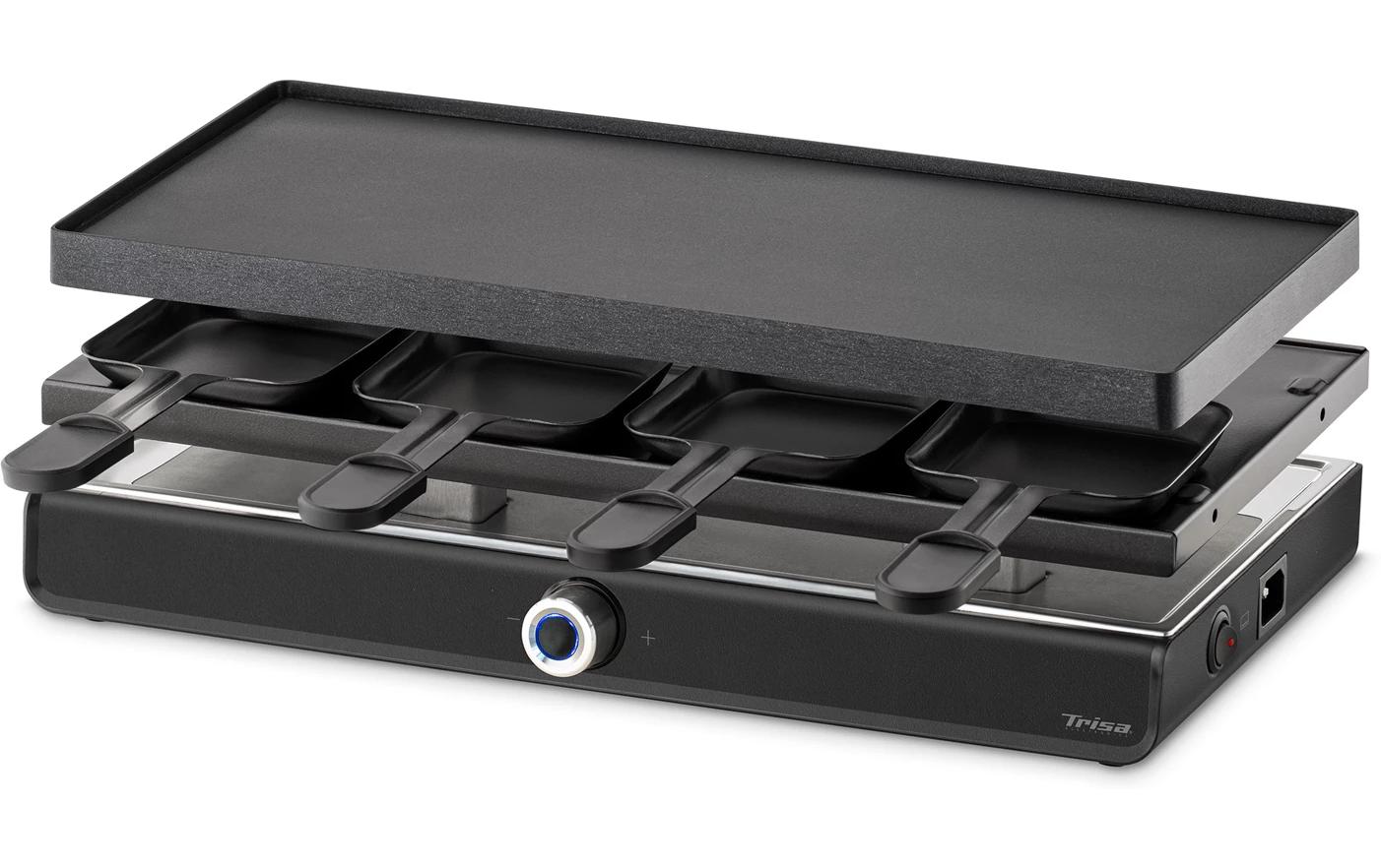 Trisa Racletteofen Pizza per Tutti Schwarz