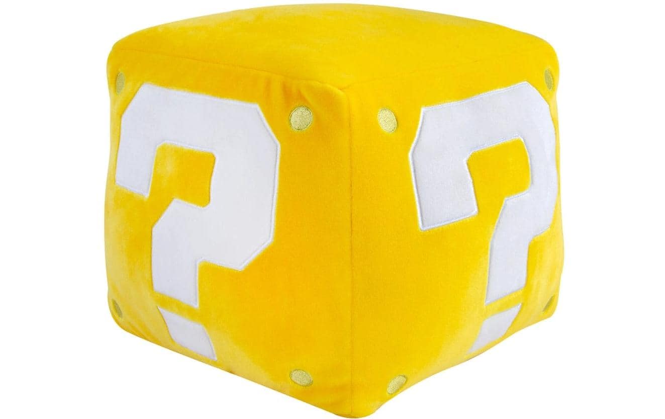Tomy Plüsch Super Mario Mocchi-Mocchi Fragezeichenblock