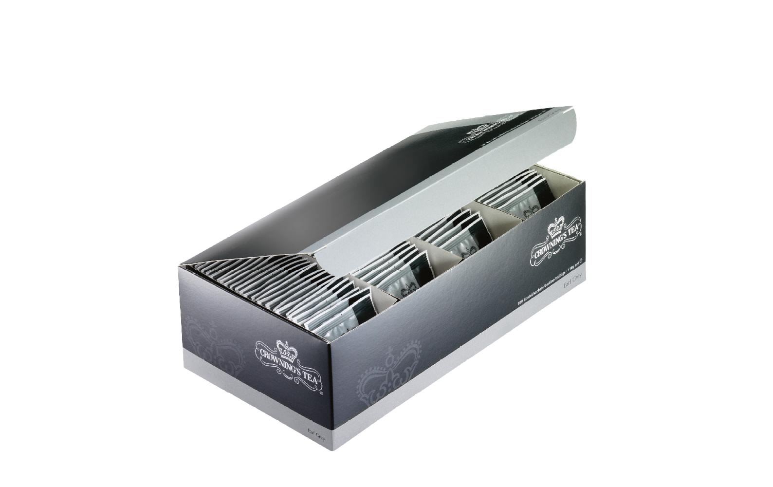 Crowning’s Tea Teebeutel Earl Grey 100 Stück