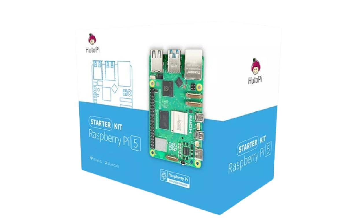 HutoPi Starter Kit Raspberry Pi 5 2 GB