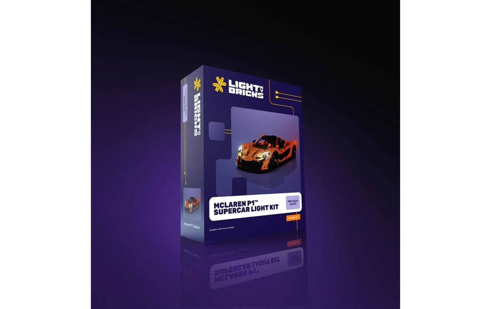 Light My Bricks LED-Licht-Set für LEGO® LMB 2.0 für 42172 McLaren P1