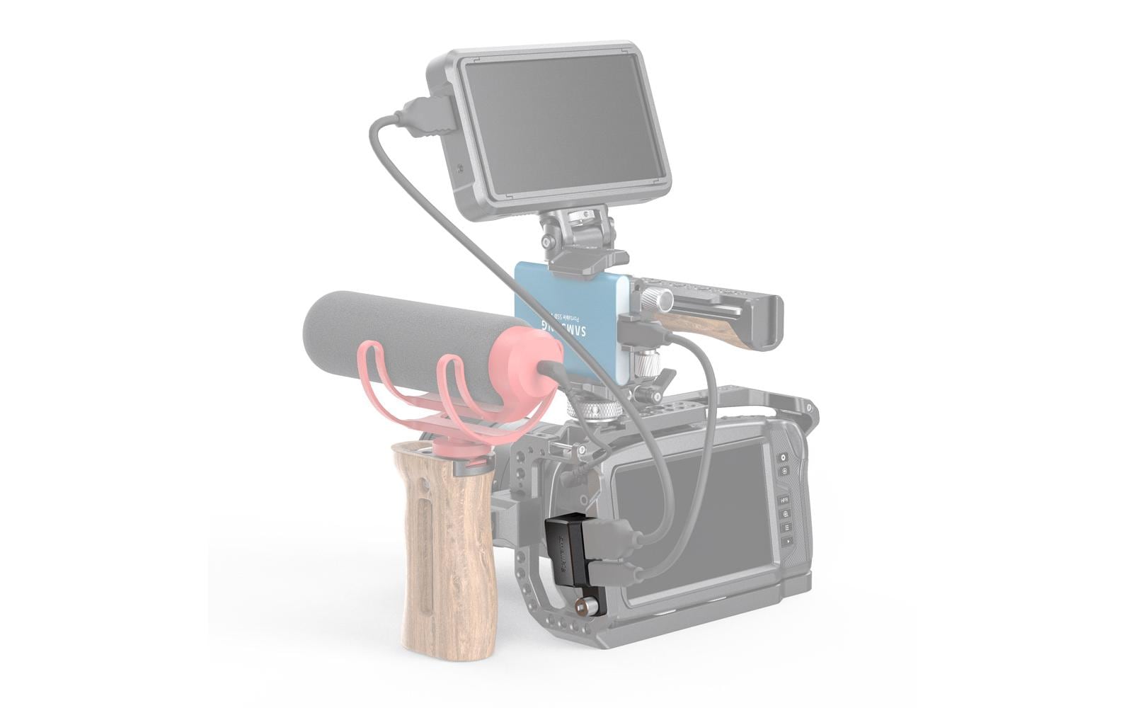 Smallrig Adapter HDMI Type-C Right-Angle für BMPCC 4K Camera Cage