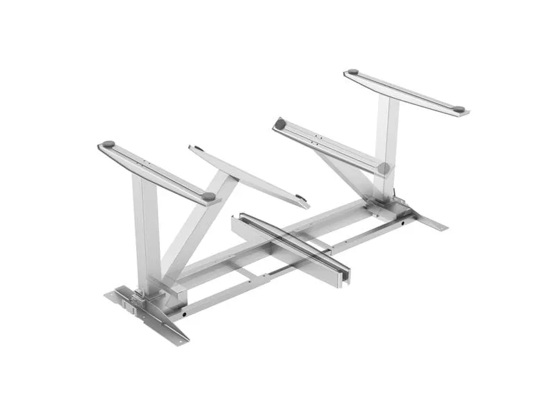 Fellowes Steh- & Sitzgestell Levado ohne Tischplatte, Weiss