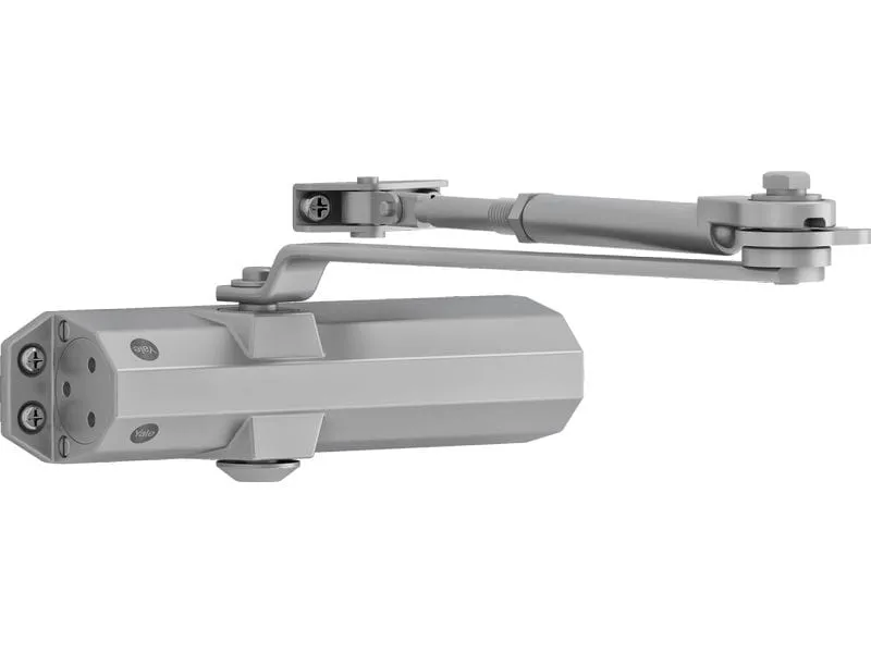 Yale Türschliesser mit Feststellarm, Serie 4500 Silber Yale Türschliesser mit Feststellarm, Serie 4500 Silber
