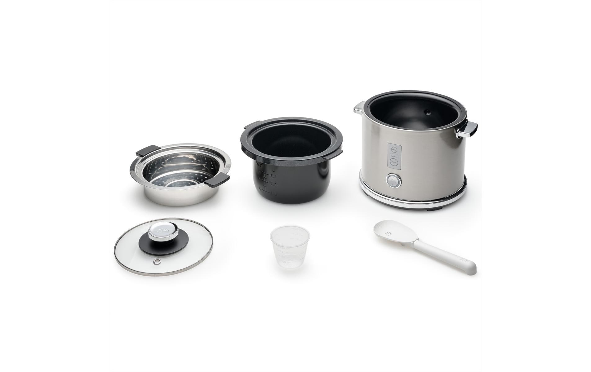 Solis Reiskocher mit automatischer Warmhaltefunktion 1.2 l