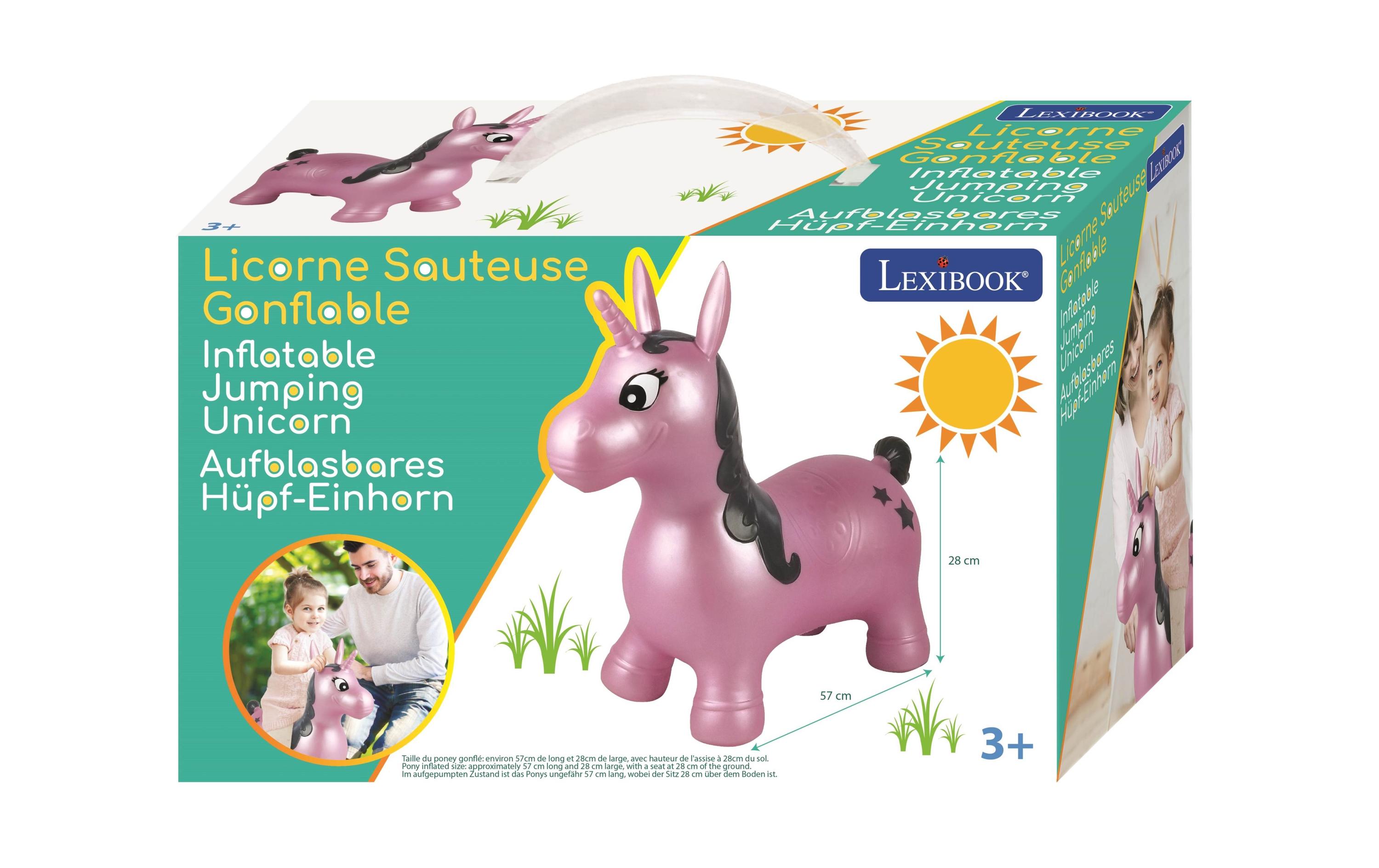 Lexibook Hüpftier Einhorn 50 cm