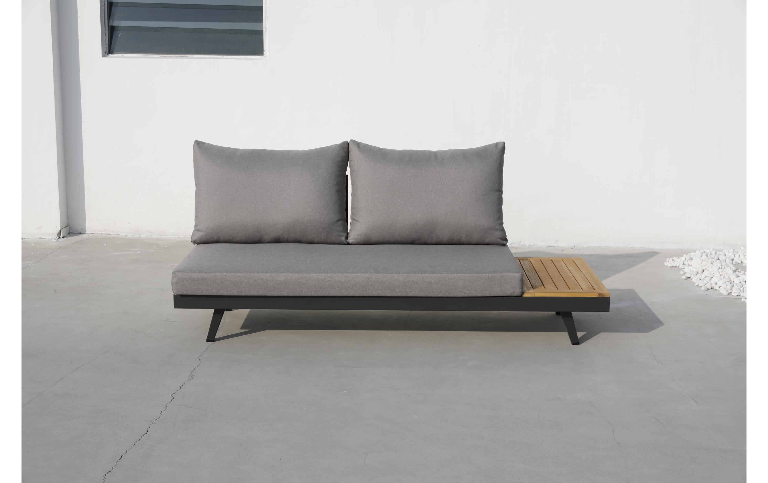 Acamp Loungeset Naxos, 3-teilig, Teakfarbe