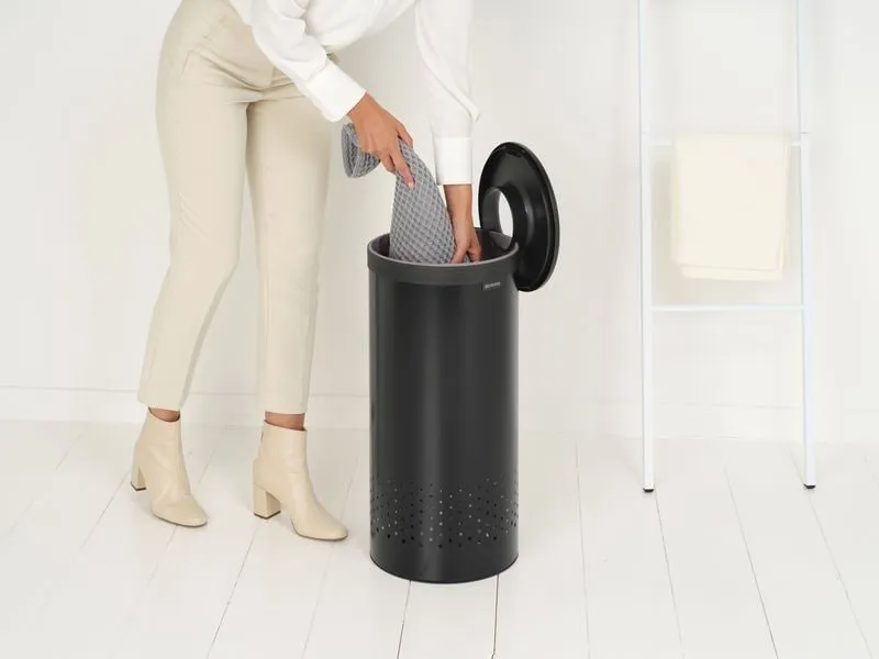 Brabantia Wäschesammler 35 l, Schwarz