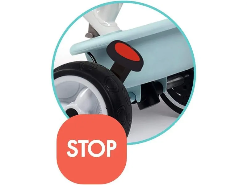 Smoby Dreirad Baby Balade Blau Smoby Dreirad Baby Balade Blau