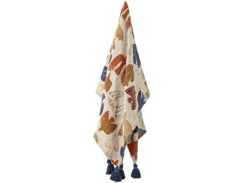 Bloomingville Decke Anniversary 160 x 130 cm, Mehrfarbig Bloomingville Decke Anniversary 160 x 130 cm, Mehrfarbig