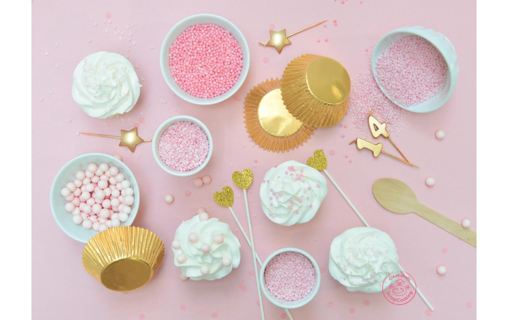 ScrapCooking Zuckerstreusel Mix Pink 68 g, 4 Stück ScrapCooking Zuckerstreusel Mix Pink 68 g, 4 Stück