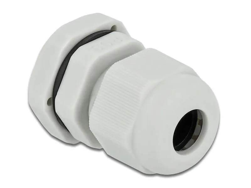 Delock Kabelverschraubung PG9, 19 mm 10 Stück, grau