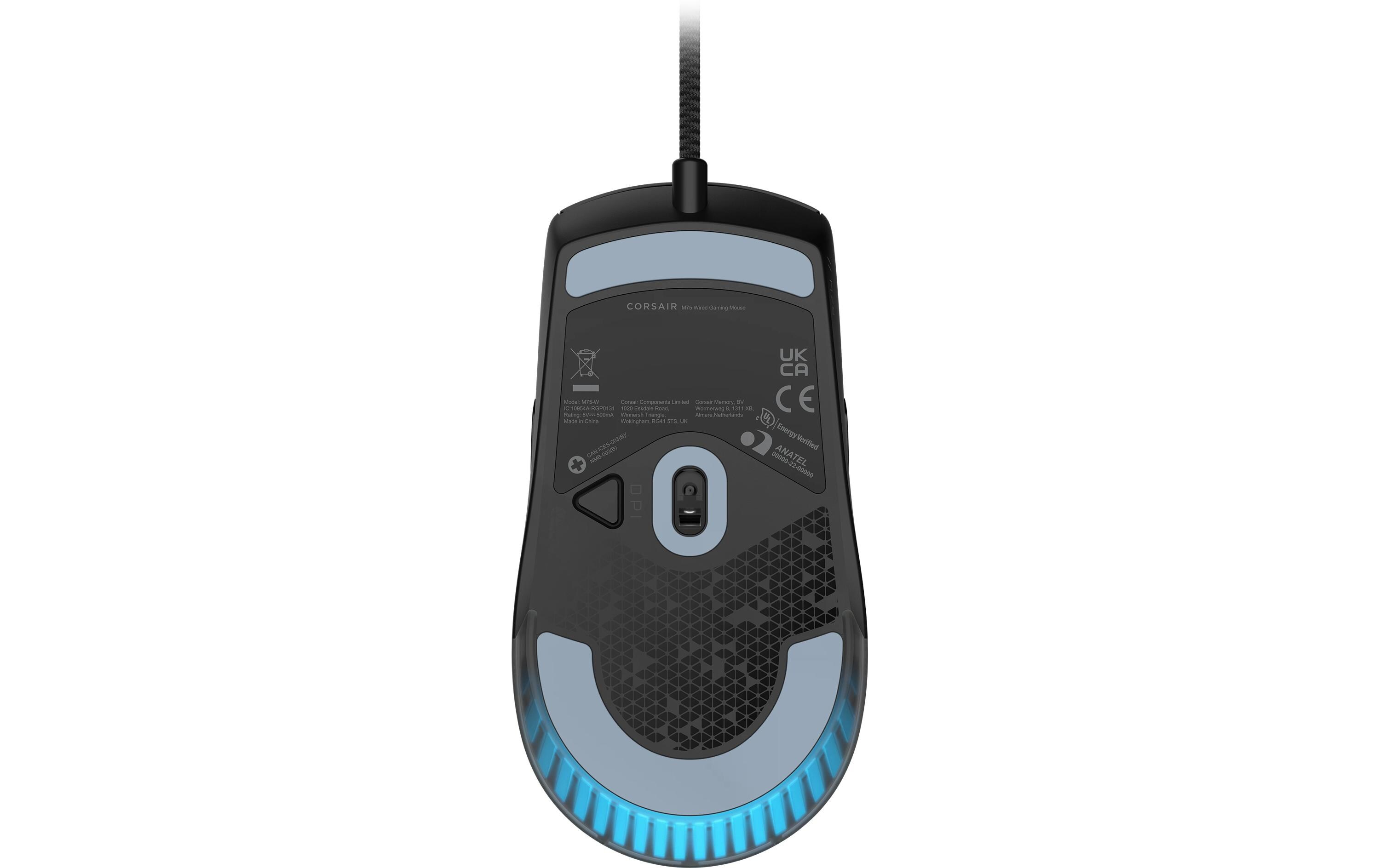 Corsair Gaming-Maus M75 Schwarz