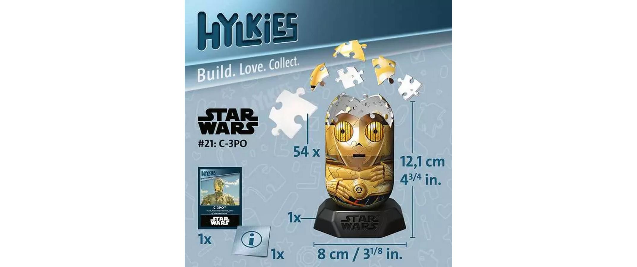 Ravensburger 3D Puzzle Hylkies – Star Wars C-3PO
