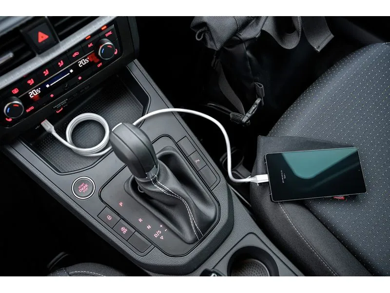 Ansmann Magnetisches Silikonkabel USB-C auf USB-C, weiss, 120 cm