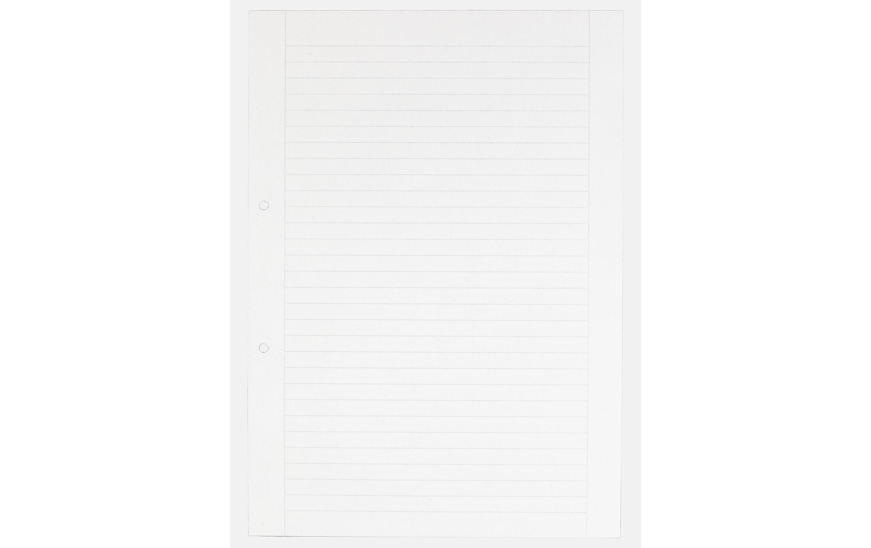 Office Focus Heftblatt UWS A4, Liniert, Grau, 2-fach gelocht