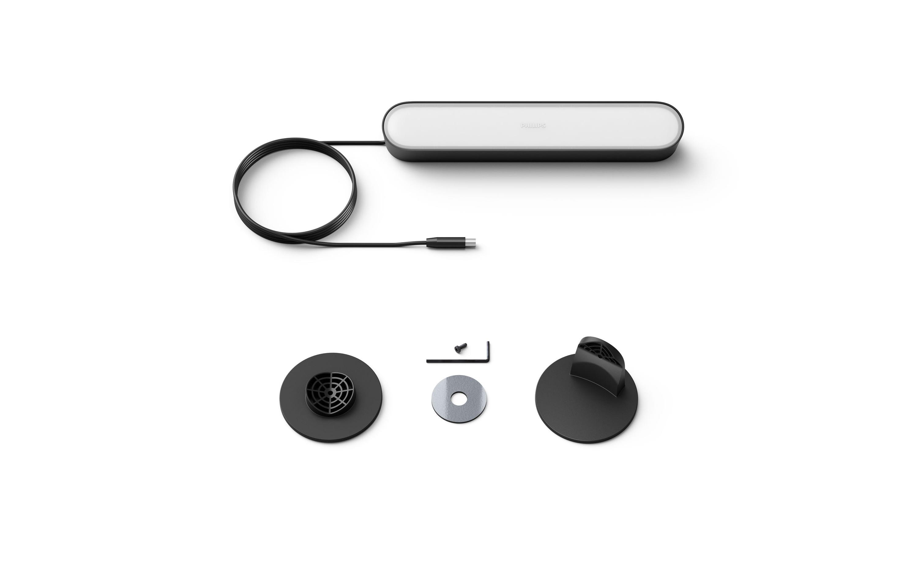 Philips Hue White & Color Ambiance Play Lightbar Erweiterung Schwarz Philips Hue White & Color Ambiance Play Lightbar Erweiterung Schwarz