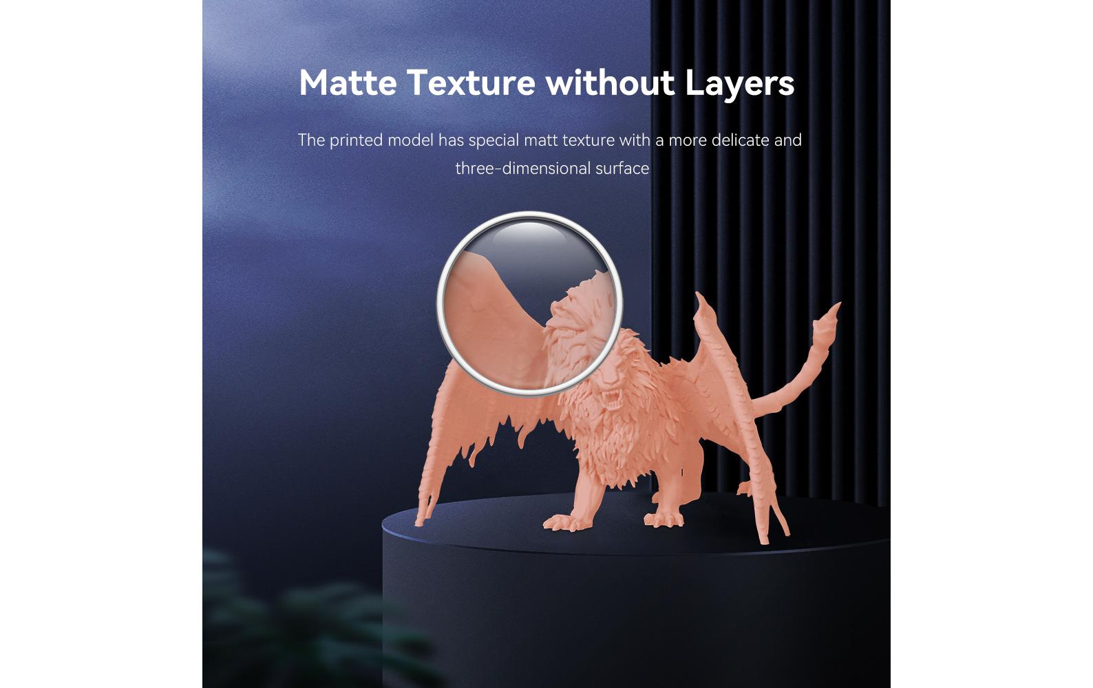 Creality Resin LCD Modellbau, 1000 g, Mattorange