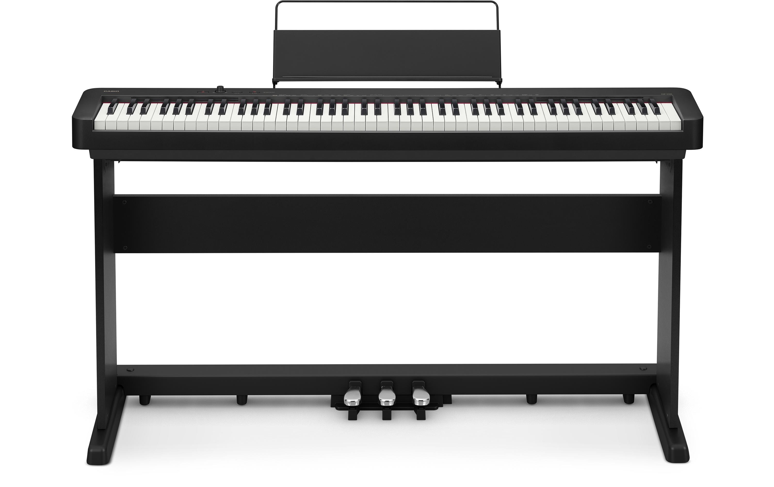 Casio E-Piano CDP-S160 Set, Schwarz