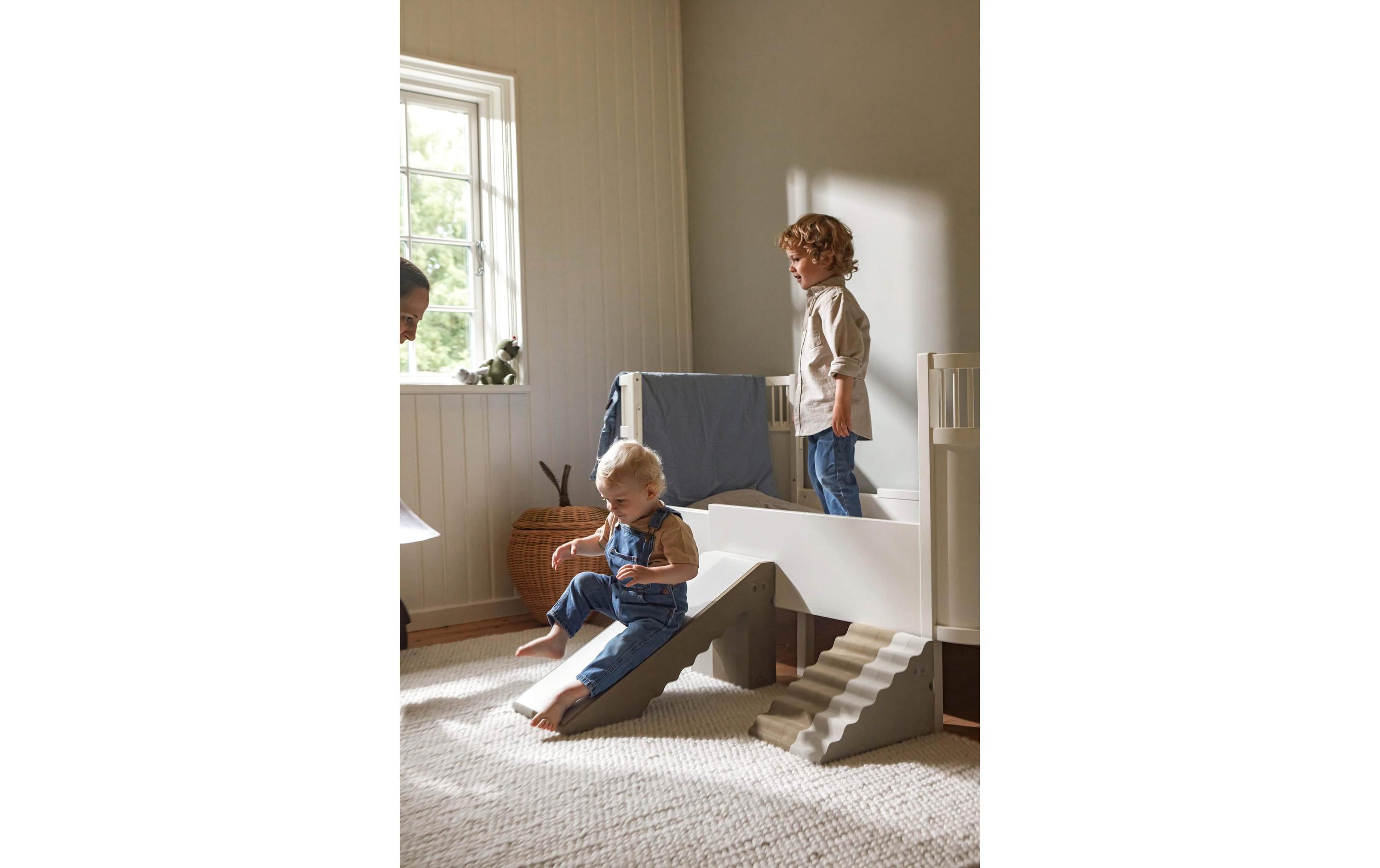 bObles Beschäftigungsspielzeug Dino Sand grey