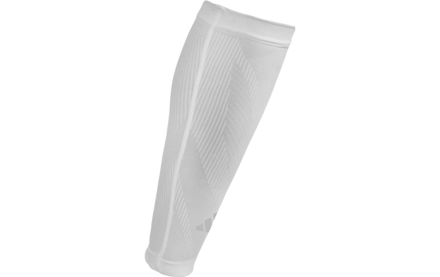 adidas Compression Calf Sleeves Weiss, S-M