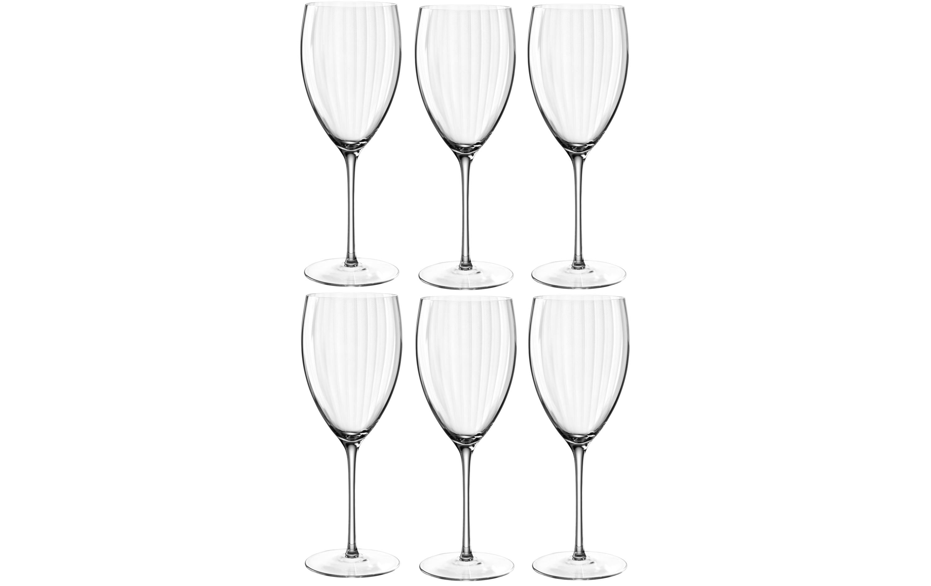 Leonardo Weissweinglas Poesia 450 ml, 6 Stück, Transparent