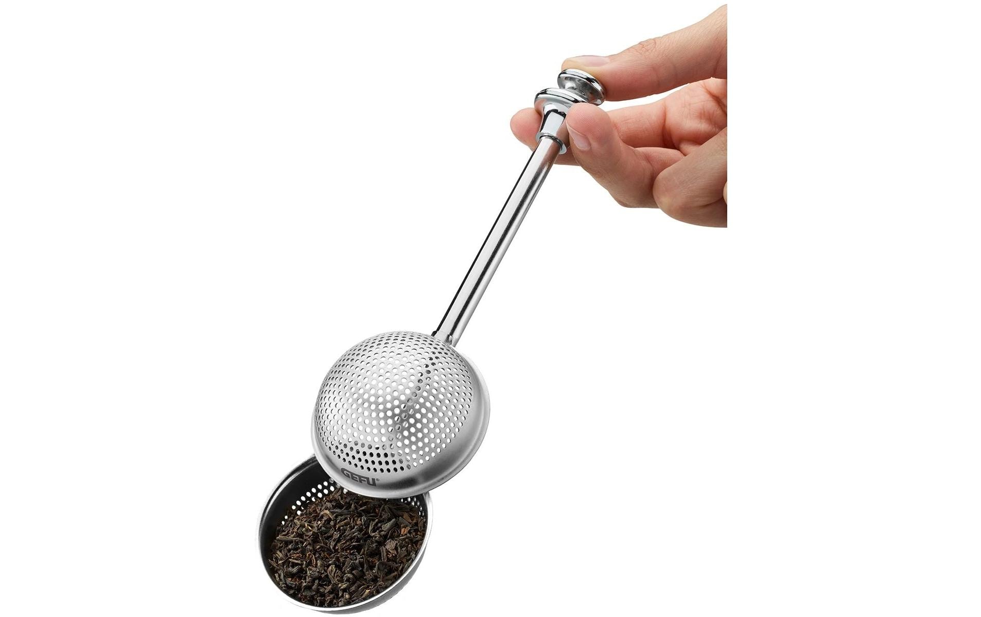 GEFU Teefilter T-Ball Silber