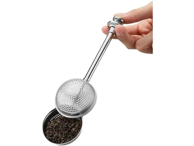 GEFU Teefilter T-Ball Silber