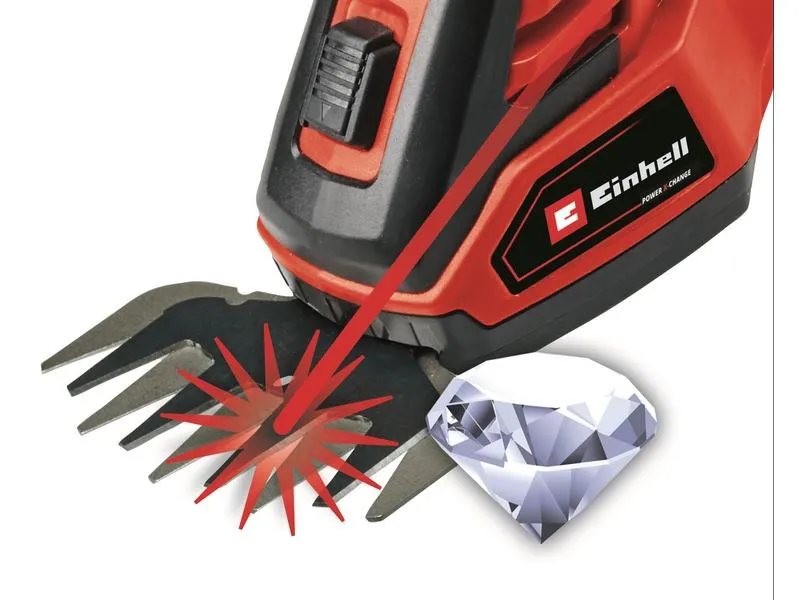 Einhell Akku-Gras-/Strauchschere GE-CG 18/100 Li T Solo Einhell Akku-Gras-/Strauchschere GE-CG 18/100 Li T Solo