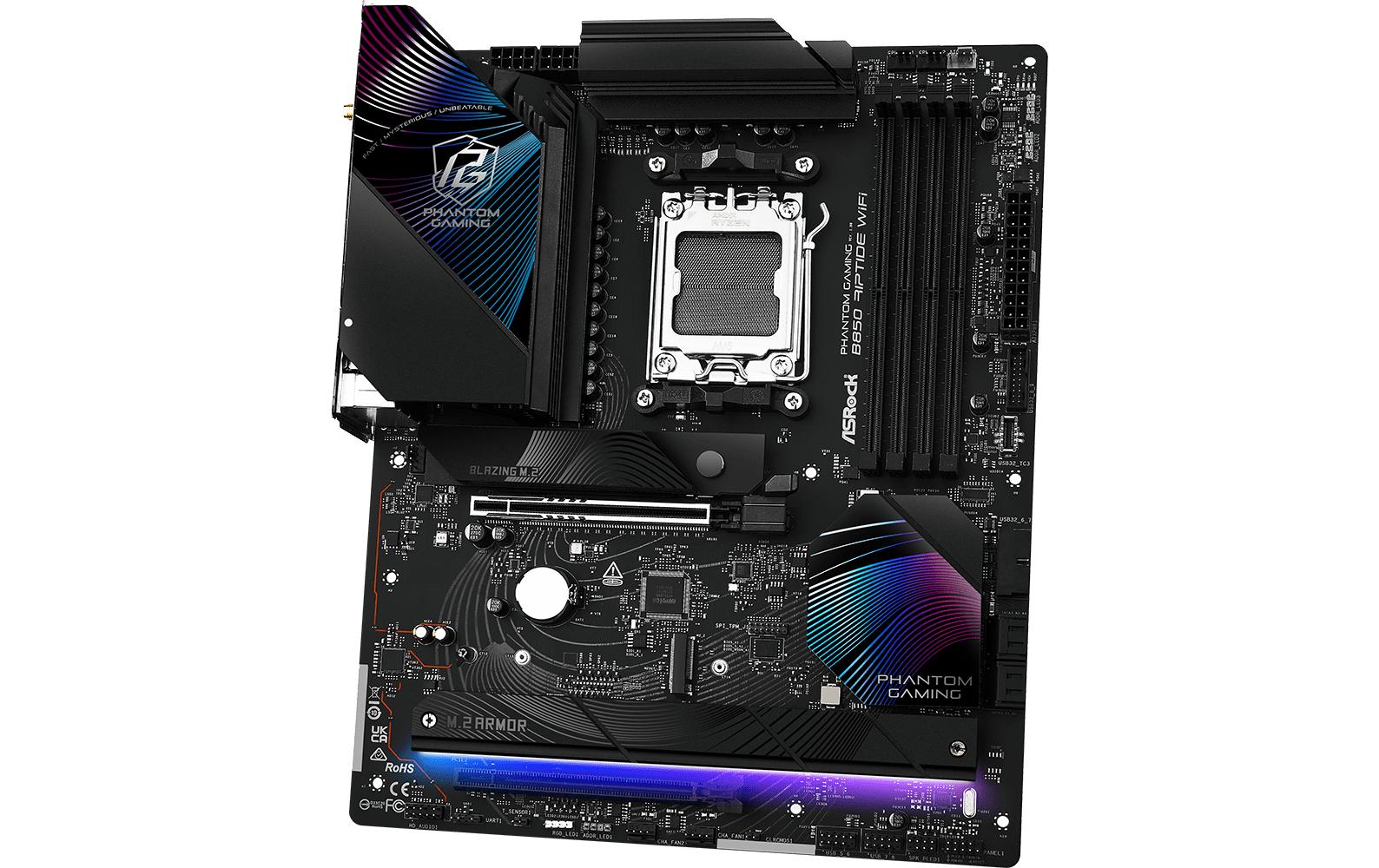 ASRock Mainboard Phantom Gaming B850 Riptide WiFi