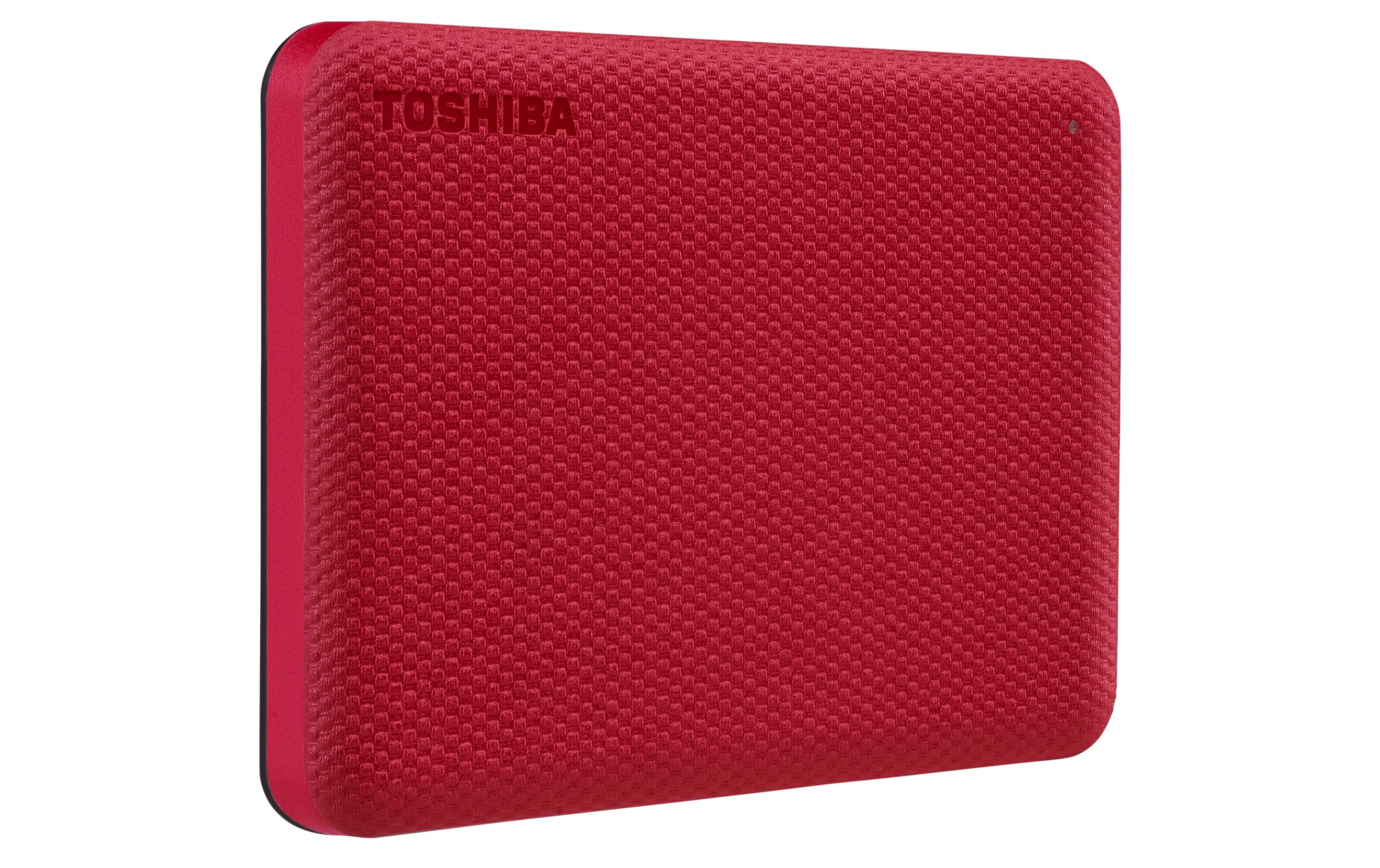 Toshiba Externe Festplatte Canvio Advance 1 TB, Rot Toshiba Externe Festplatte Canvio Advance 1 TB, Rot