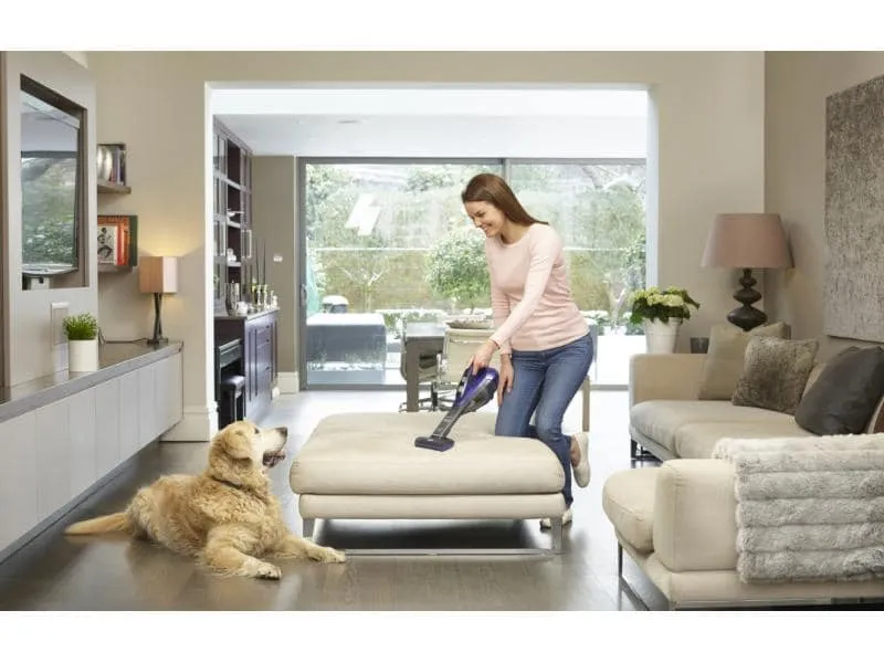 BLACK+DECKER Akku-Handsauger Dustbuster Pet Titanium/Violett BLACK+DECKER Akku-Handsauger Dustbuster Pet Titanium/Violett