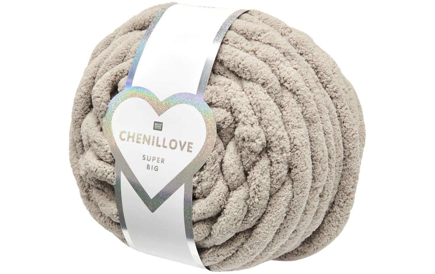Rico Design Wolle Rico Chenillove Super Big 300 g, Nature